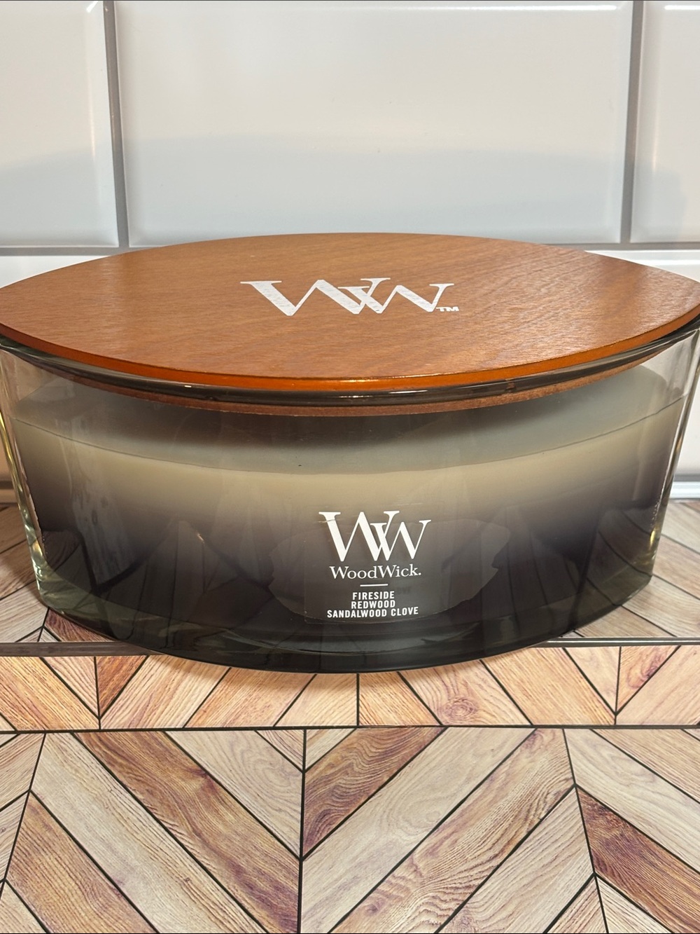 WoodWick Warm Woods Trilogy Ellipse